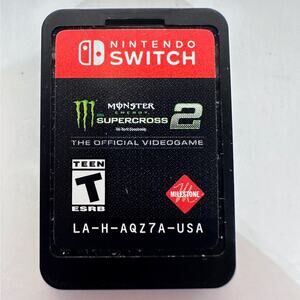 Monster Energy Supercross 2- Nintendo Switch- Video Game-Cartridge Only-Tested